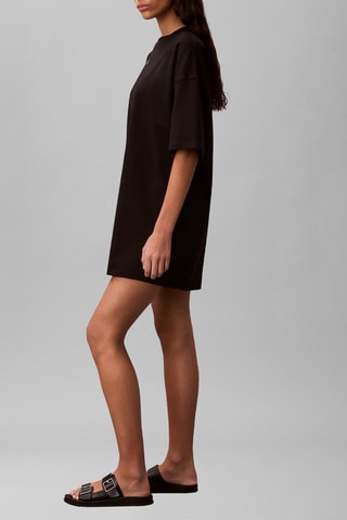 Robe t-shirt oversize - Noir