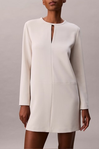 Robe droite - Blanc