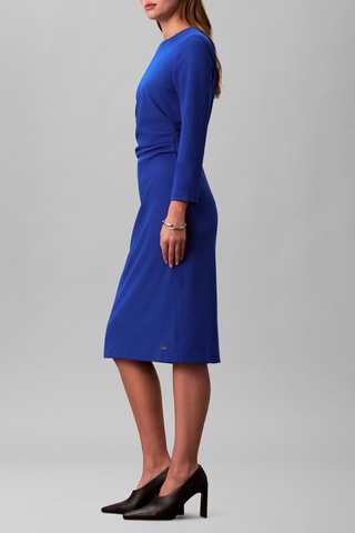 Robe droite - Bleu marine