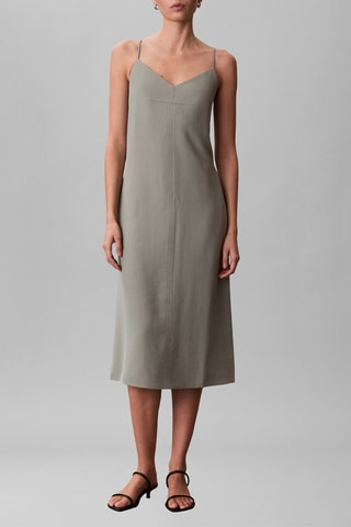 Robe midi - Vert d’eau