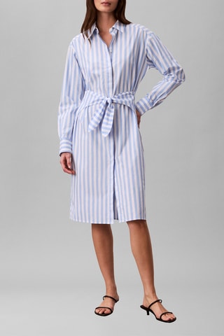 Robe chemise - Bleu