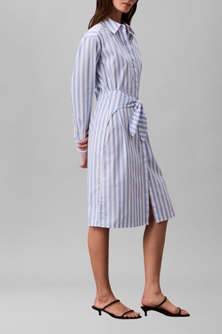 Robe chemise - Bleu