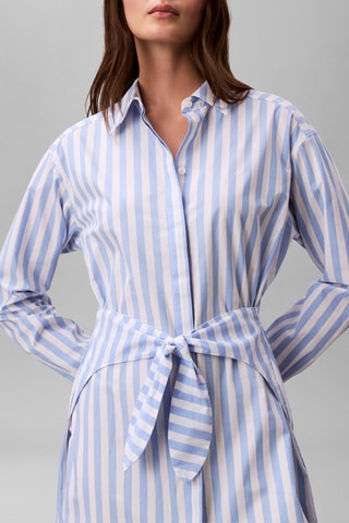 Robe chemise - Bleu