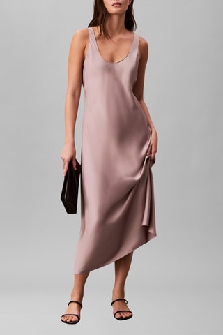 Robe midi - Gris foncé