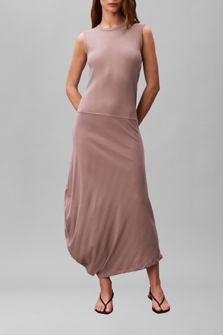 Robe longue - Vieux rose