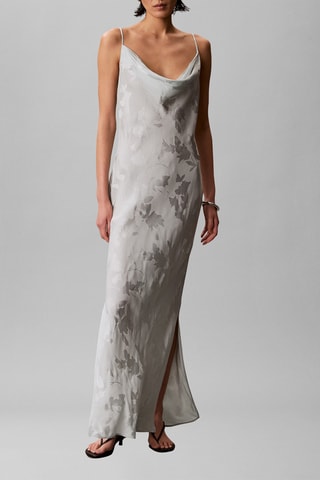 Robe longue - Vert d'eau