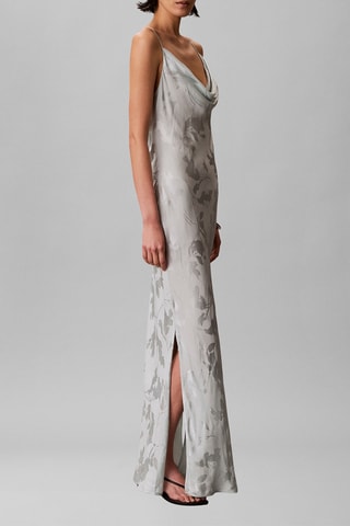 Robe longue - Vert d'eau