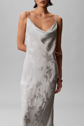 Robe longue - Vert d'eau