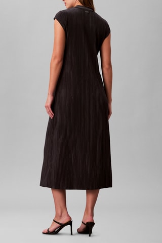 Robe plissée - Anthracite