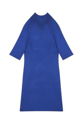 Robe pull - Bleu cobalt