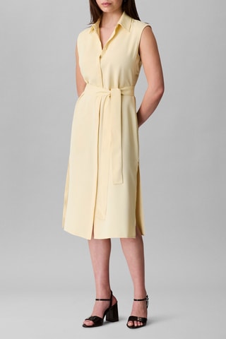 Robe chemise - Jaune