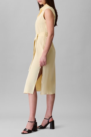 Robe chemise - Jaune