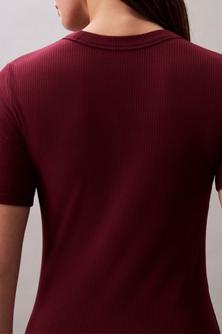 Robe midi  - Bordeaux