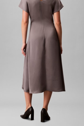 Robe trapèze - Gris foncé