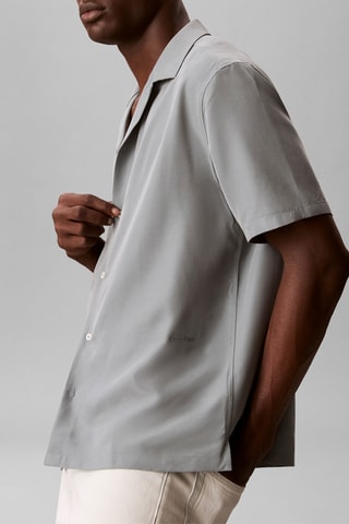Chemise relaxed - Gris clair