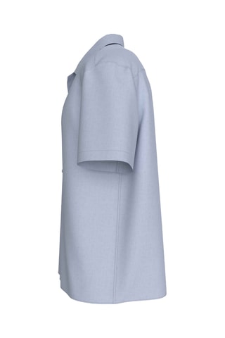 Chemise en lin - Bleu-gris
