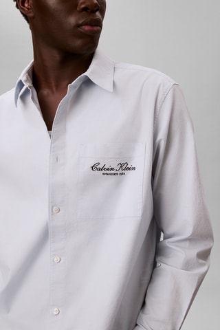 Chemise relaxed - Ciel