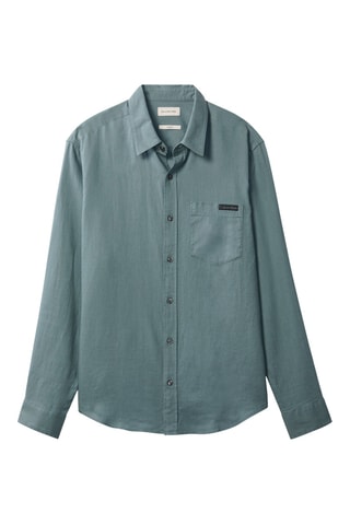 Chemise en lin - Gris clair