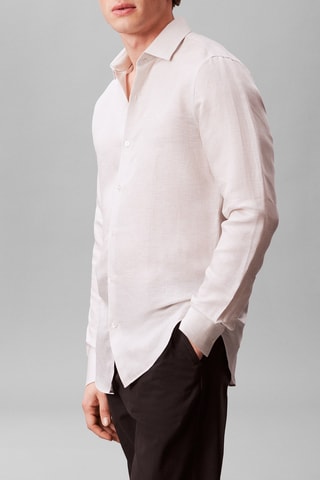 Chemise slim - Beige