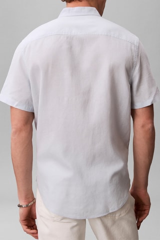 Chemise en lin - Bleu clair