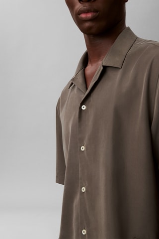 Chemise relaxed - Marron