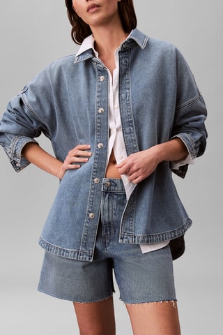 Chemise en jean - Bleu