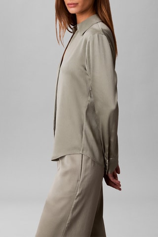Chemise slim - Kaki