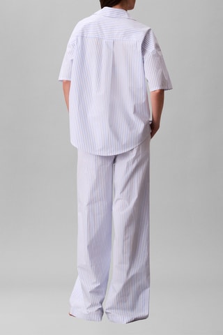 Chemise de pyjama - Ciel et blanc
