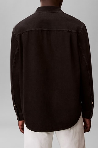 Surchemise en jean - Noir