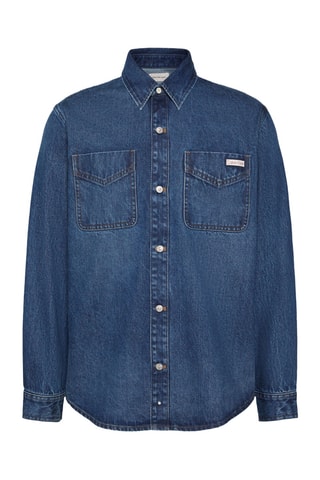 Surchemise en jean - Bleu marine