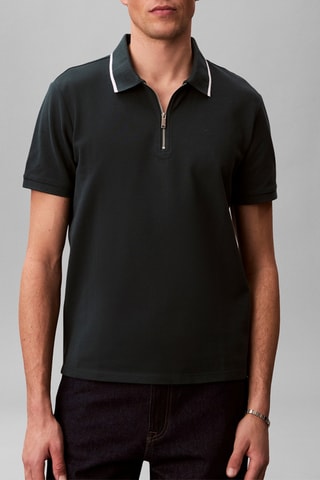Polo regular - Vert foncé
