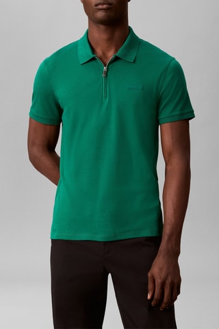 Polo slim - Vert