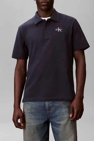 Polo regular - Bleu marine
