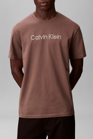 T-shirt regular - Marron
