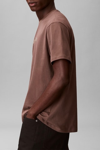 T-shirt regular - Marron