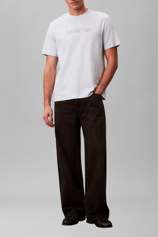 T-shirt relaxed - Blanc
