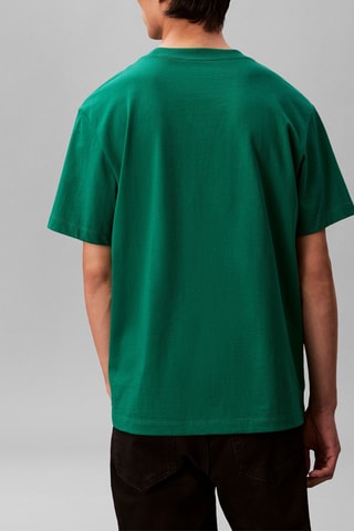 T-shirt relaxed - Vert foncé