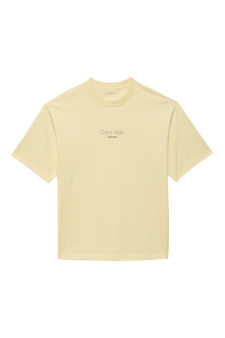 T-shirt relaxed - Jaune