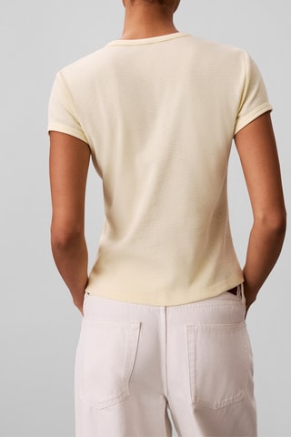 T-shirt slim - Ecru