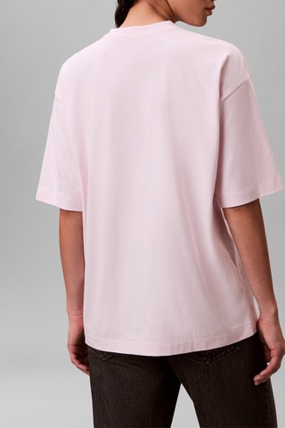 T-shirt relaxed - Rosa