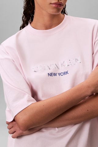 T-shirt relaxed - Rosa