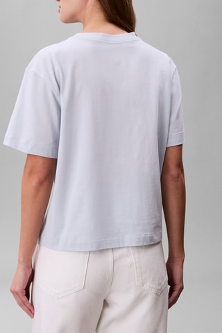 T-shirt relaxed - Bleu clair