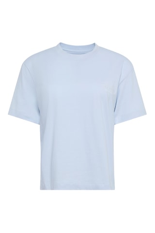 T-shirt relaxed - Bleu clair