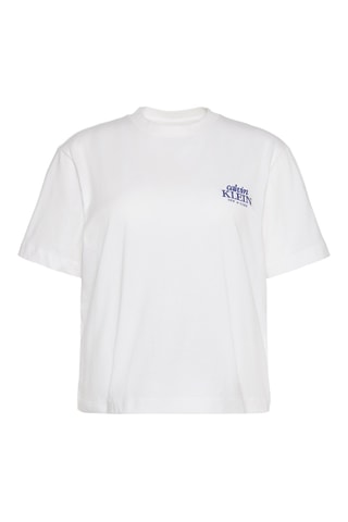 T-shirt relaxed - Blanc