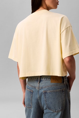 T-shirt cropped - Ecru