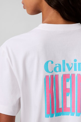 T-shirt boxy - Blanc