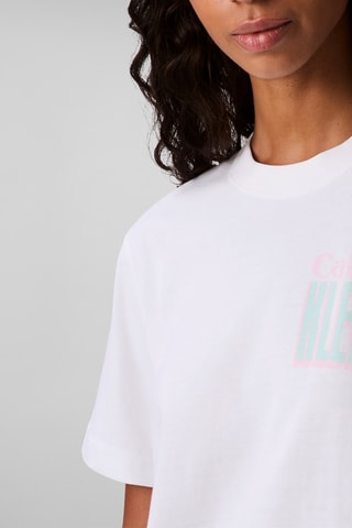 T-shirt boxy - Blanc
