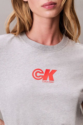 T-shirt - Gris clair chiné