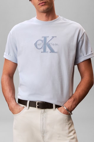 T-shirt relaxed - Ciel