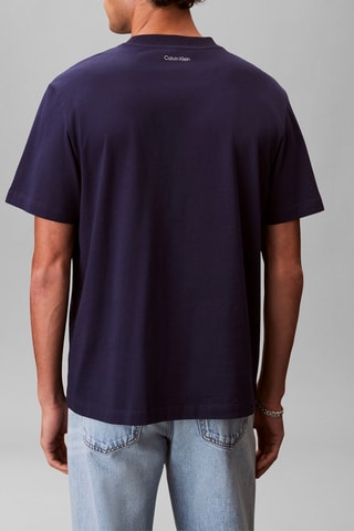 T-shirt regular - Bleu nuit